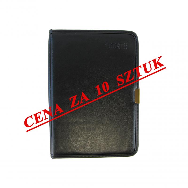 Adresownik czarny 13x19cm (10sztuk)